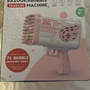 76 Hole Bazooka Bubble Machine Gun New